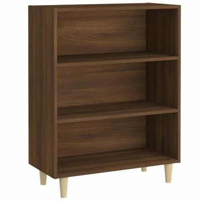 VidaXL Buffet Chêne marron 69,5x32,5x90 cm Bois d'ingénierie 1 VidaXL Buffet Chêne marron 69,5x32,5x90 cm Bois d'ingénierie