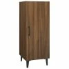 VidaXL Buffet Chêne marron 34,5x34x90 cm Bois d'ingénierie
