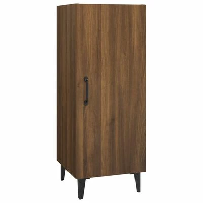 VidaXL Buffet Chêne marron 34,5x34x90 cm Bois d'ingénierie 1 VidaXL Buffet Chêne marron 34,5x34x90 cm Bois d'ingénierie