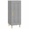 VidaXL Buffet Sonoma gris 34,5x34x90 cm Bois d'ingénierie