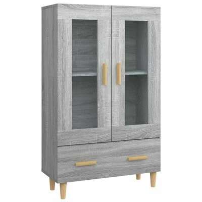 VidaXL Buffet Sonoma gris 70x31x115 cm Bois d'ingénierie 1 VidaXL Buffet Sonoma gris 70x31x115 cm Bois d'ingénierie
