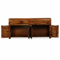 VidaXL Buffet Bois massif de Sesham 160 x 35 x 75 cm 8 VidaXL Buffet Bois massif de Sesham 160 x 35 x 75 cm -Buffets & bahuts Soldes image 3 243943