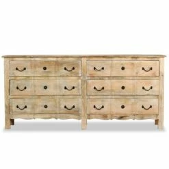 VidaXL Buffet Bois de manguier solide 200x40x90 cm -Buffets & bahuts Soldes image 3 243986