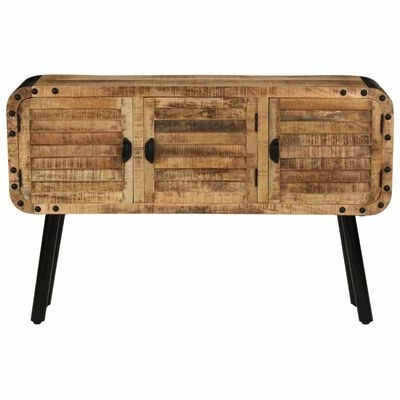 VidaXL Buffet Bois de manguier massif 120 x 30 x 76 cm 3 VidaXL Buffet Bois de manguier massif 120 x 30 x 76 cm – Image 3