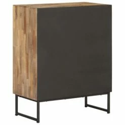VidaXL Buffet Bois de teck recyclé 60 x 30 x 75 cm -Buffets & bahuts Soldes image 3 246079