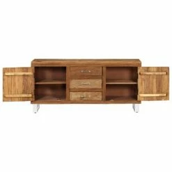 VidaXL Buffet Bois de récupération solide 160 x 40 x 76 cm -Buffets & bahuts Soldes image 3 246415
