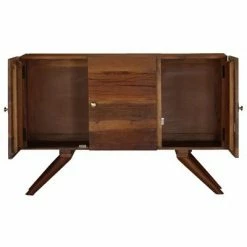VidaXL Buffet Bois recyclé massif 110 x 30 x 75 cm Marron -Buffets & bahuts Soldes image 3 246674