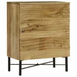 VidaXL Buffet Bois de manguier massif 60 x 35 x 75 cm -Buffets & bahuts Soldes image 3 246974