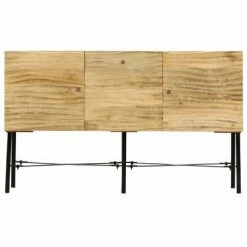 VidaXL Buffet Bois de manguier massif 118 x 30 x 70 cm -Buffets & bahuts Soldes image 3 246975