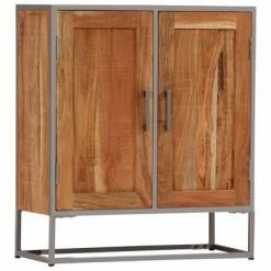 VidaXL Buffet 65 x 30 x 75 cm Bois d'acacia massif -Buffets & bahuts Soldes image 3 247584