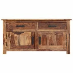 VidaXL Buffet 100 x 30 x 50 cm Bois massif de Sesham -Buffets & bahuts Soldes image 3 247716