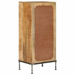 VidaXL Coffre à tiroirs 45 x 35 x 106 cm Bois de manguier massif -Buffets & bahuts Soldes image 3 247806