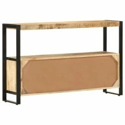 VidaXL Armoire latérale 120x30x75 cm Bois de manguier solide -Buffets & bahuts Soldes image 3 247923