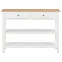 VidaXL Buffet Blanc 110x35x80 cm MDF -Buffets & bahuts Soldes image 3 280029