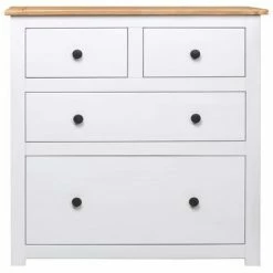 VidaXL Buffet Blanc 80x40x83 cm Pin Gamme Panama -Buffets & bahuts Soldes image 3 282657