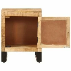 VidaXL Table de chevet 40 x 30 x 50 cm Bois de manguier massif -Buffets & bahuts Soldes image 3 282759