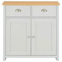 VidaXL Buffet Gris 79 x 35 x 81 cm -Buffets & bahuts Soldes image 3 283742