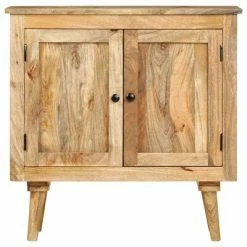 VidaXL Buffet 75 x 35 x 75 cm Bois de manguier massif -Buffets & bahuts Soldes image 3 286240