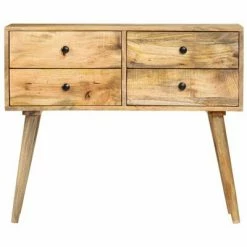 VidaXL Buffet 85 x 40 x 71 cm Bois de manguier massif -Buffets & bahuts Soldes image 3 286242