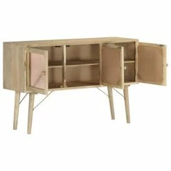 VidaXL Buffet 118x35x75 cm Bois de manguier massif 8 VidaXL Buffet 118x35x75 cm Bois de manguier massif -Buffets & bahuts Soldes image 3 287878