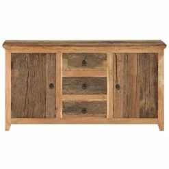 VidaXL Buffet 140x40x75 cm Bois de récupération solide 8 VidaXL Buffet 140x40x75 cm Bois de récupération solide -Buffets & bahuts Soldes image 3 320386