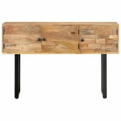 VidaXL Buffet 116x35x75 cm Bois de manguier massif -Buffets & bahuts Soldes image 3 320470