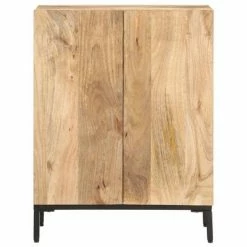 VidaXL Buffet 60x35x77 cm Bois de manguier massif -Buffets & bahuts Soldes image 3 320666