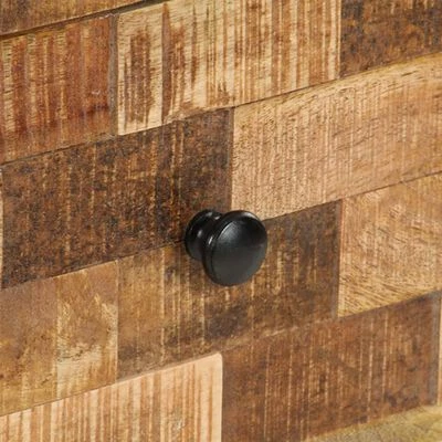 VidaXL Buffet 120x30x70 cm Bois de manguier solide 3 VidaXL Buffet 120x30x70 cm Bois de manguier solide – Image 3