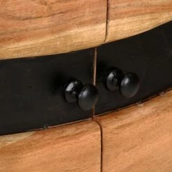 VidaXL Buffet 57x34x75 cm Bois d'acacia massif -Buffets & bahuts Soldes image 3 322677