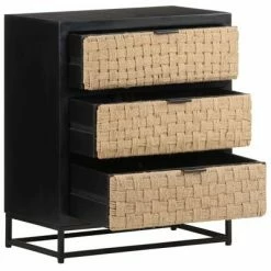 VidaXL Buffet 60x35x70 cm Bois de manguier massif -Buffets & bahuts Soldes image 3 323492