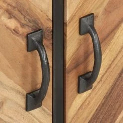 VidaXL Buffet 60x35x70 cm Bois d'acacia massif -Buffets & bahuts Soldes image 3 323528