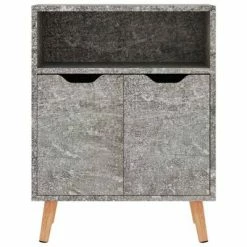 VidaXL Buffet Gris béton 60x30x72 cm Aggloméré 8 VidaXL Buffet Gris béton 60x30x72 cm Aggloméré -Buffets & bahuts Soldes image 3 326826
