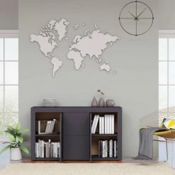 VidaXL Buffet Gris 120x36x69 cm Aggloméré -Buffets & bahuts Soldes image 3 801843