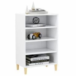 VidaXL Buffet Blanc 57x35x90 cm Aggloméré 8 VidaXL Buffet Blanc 57x35x90 cm Aggloméré -Buffets & bahuts Soldes image 3 806121