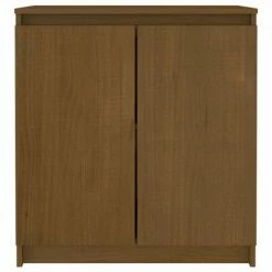 VidaXL Armoire d'appoint Marron miel 60x36x65 cm Bois de pin massif 8 VidaXL Armoire d'appoint Marron miel 60x36x65 cm Bois de pin massif -Buffets & bahuts Soldes image 3 808101