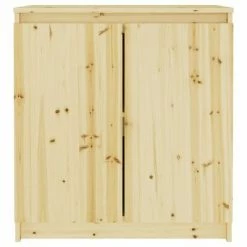 VidaXL Armoire latérale 60x36x65 cm Bois de sapin massif -Buffets & bahuts Soldes image 3 809352