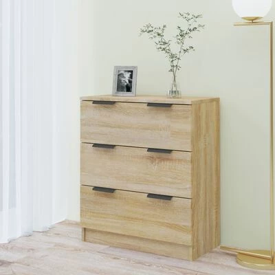 VidaXL Buffet Chêne sonoma 60x30x70 cm Bois d'ingénierie 3 VidaXL Buffet Chêne sonoma 60x30x70 cm Bois d'ingénierie – Image 3