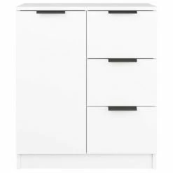 VidaXL Buffet Blanc 60x30x70 cm Bois d'ingénierie 8 VidaXL Buffet Blanc 60x30x70 cm Bois d'ingénierie -Buffets & bahuts Soldes image 3 811079