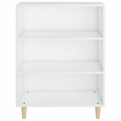 VidaXL Buffet Blanc 69,5x32,5x90 cm Bois d'ingénierie -Buffets & bahuts Soldes image 3 812240