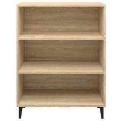 VidaXL Buffet Chêne sonoma 69,5x32,5x90 cm Bois d'ingénierie -Buffets & bahuts Soldes image 3 812252