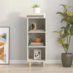 VidaXL Buffet Gris béton 34,5x32,5x90 cm Bois d'ingénierie 8 VidaXL Buffet Gris béton 34,5x32,5x90 cm Bois d'ingénierie -Buffets & bahuts Soldes image 3 812379