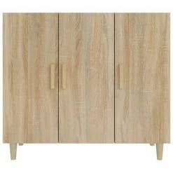VidaXL Buffet Chêne sonoma 90x34x80 cm Bois d'ingénierie 8 VidaXL Buffet Chêne sonoma 90x34x80 cm Bois d'ingénierie -Buffets & bahuts Soldes image 3 812495