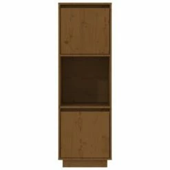 VidaXL Buffet Marron miel 38x35x117 cm Bois massif de pin -Buffets & bahuts Soldes image 3 814362