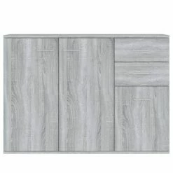 VidaXL Buffet Sonoma gris 105x30x75 cm Bois d'ingénierie -Buffets & bahuts Soldes image 3 815397