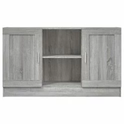 VidaXL Buffet Sonoma gris 120x30,5x70 cm Bois d'ingénierie -Buffets & bahuts Soldes image 3 815625