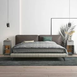 VidaXL Buffets 2 pcs Sonoma gris 30x30x70 cm Bois d'ingénierie -Buffets & bahuts Soldes image 3 817003