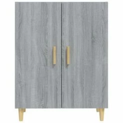 VidaXL Buffet Sonoma gris 70x34x90 cm Bois d'ingénierie -Buffets & bahuts Soldes image 3 817328