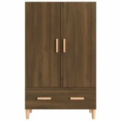 VidaXL Buffet Chêne marron 70x31x115 cm Bois d'ingénierie 8 VidaXL Buffet Chêne marron 70x31x115 cm Bois d'ingénierie -Buffets & bahuts Soldes image 3 817473