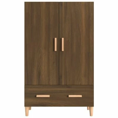 VidaXL Buffet Chêne marron 70x31x115 cm Bois d'ingénierie 3 VidaXL Buffet Chêne marron 70x31x115 cm Bois d'ingénierie – Image 3