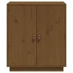 VidaXL Buffet Marron miel 65,5x40x75 cm Bois massif de pin -Buffets & bahuts Soldes image 3 820120